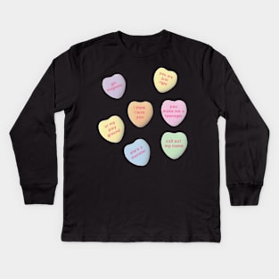 GOT7 Candy Hearts Kids Long Sleeve T-Shirt